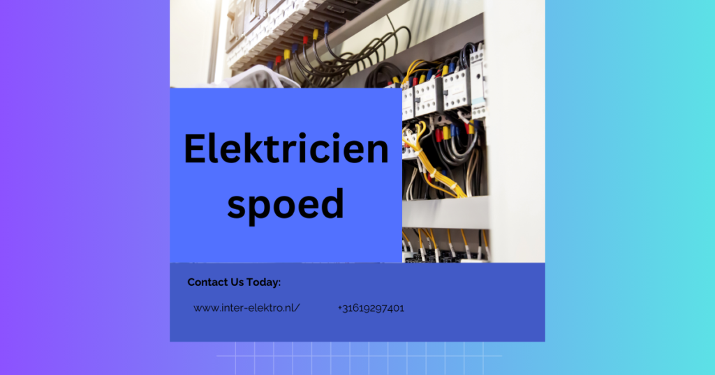Elektricien spoed