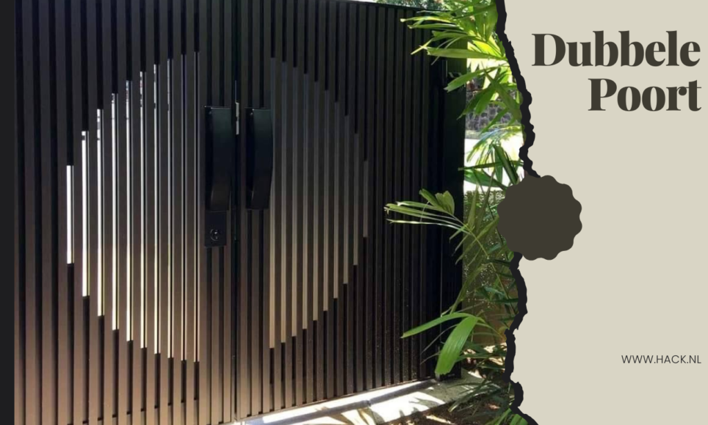 dubbele poort