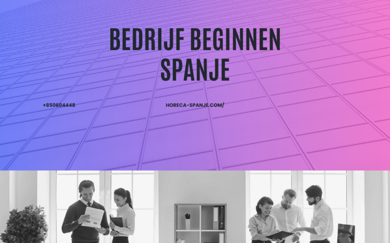 Bedrijf beginnen Spanje