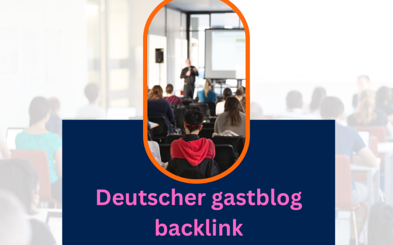 Deutscher gastblog backlink